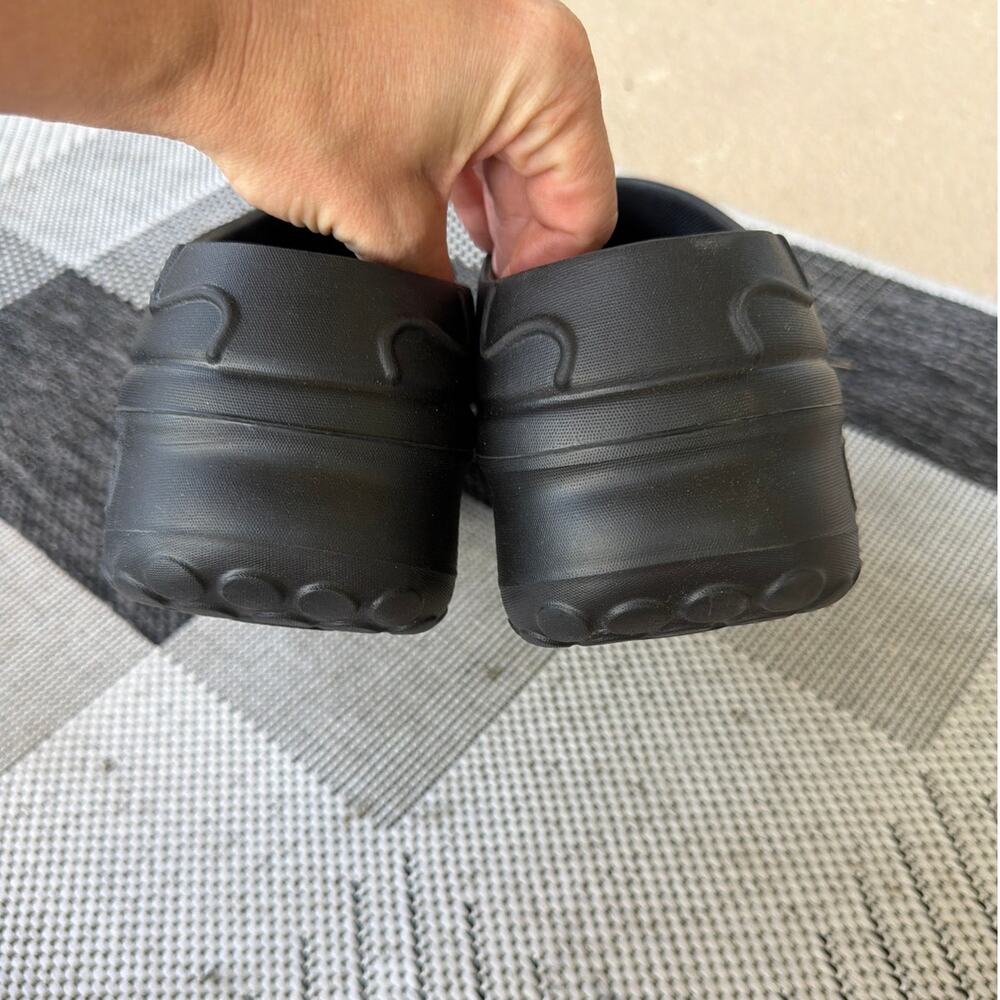 ADIDAS Stan Smith Adifom Mules in Black Womens 9 Chunky Platform Slip-On Shoes - Picture 5 of 7